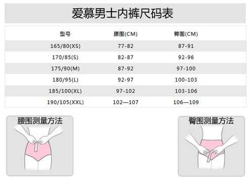 爱慕高端内裤（爱慕内裤尺码表）